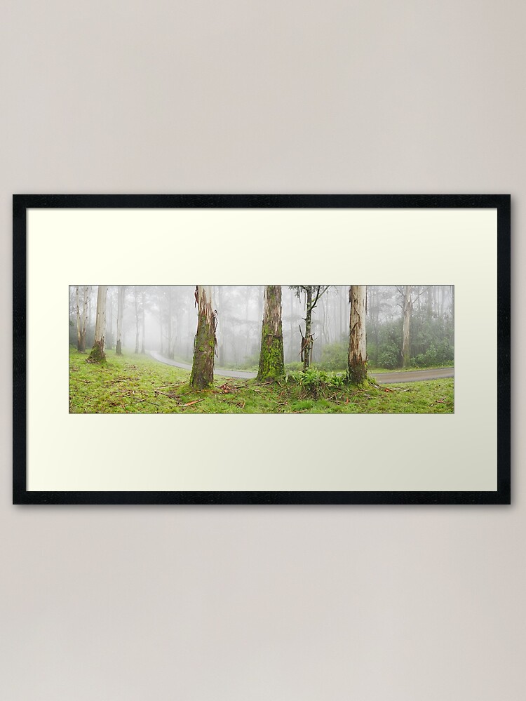 Framed Art Print, Road to Mt Macedon, Victoria, Australia designed and sold by Michael Boniwell