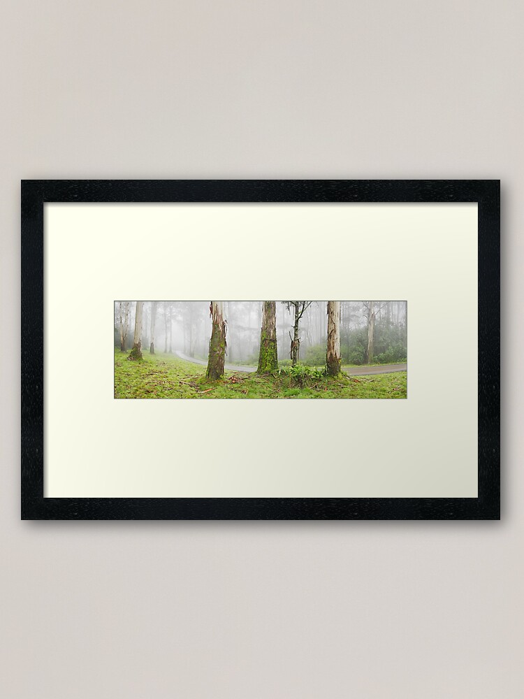 Framed Art Print, Road to Mt Macedon, Victoria, Australia designed and sold by Michael Boniwell