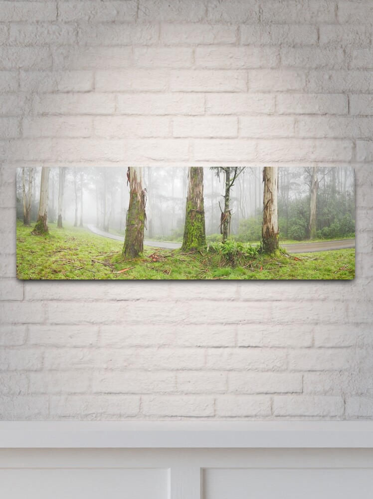 Thumbnail 2 of 4, Metal Print, Road to Mt Macedon, Victoria, Australia designed and sold by Michael Boniwell.