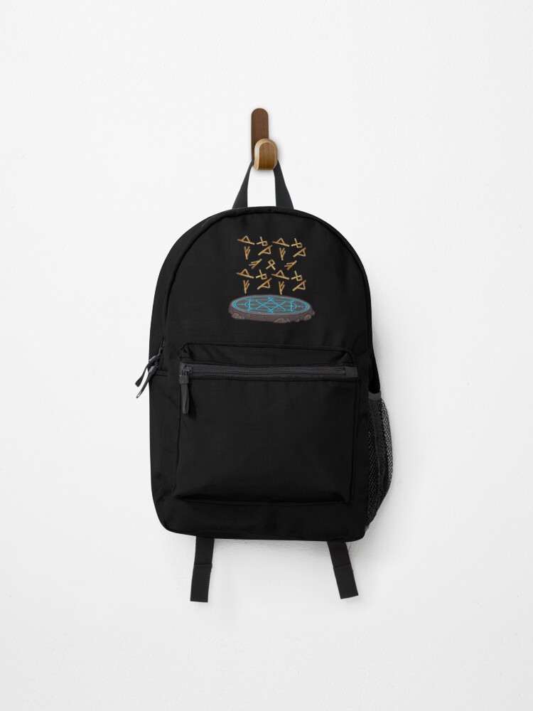 Thumbnail 1 of 3, Backpack, Floating Runes designed and sold by darknessjeff86.