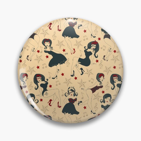 Item preview, Chicas pin-up de los 50 designed and sold by Miayaa.
