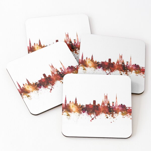 Item preview, Worcester England Skyline designed and sold by ArtPrints.