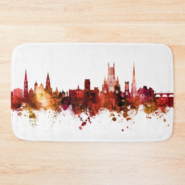 Item preview, Worcester England Skyline designed and sold by ArtPrints.