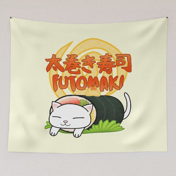 Item preview, Chubby Cat Futomaki Sushi designed and sold by Takeda-art.