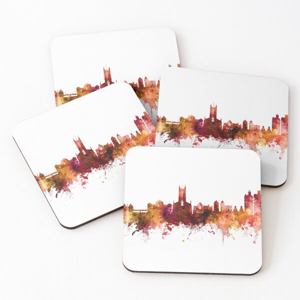 Item preview, Stoke-on-Trent England Skyline designed and sold by ArtPrints.