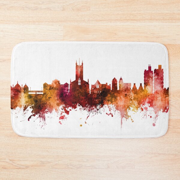 Item preview, Stoke-on-Trent England Skyline designed and sold by ArtPrints.