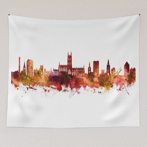 Item preview, Gloucester England Skyline designed and sold by ArtPrints.