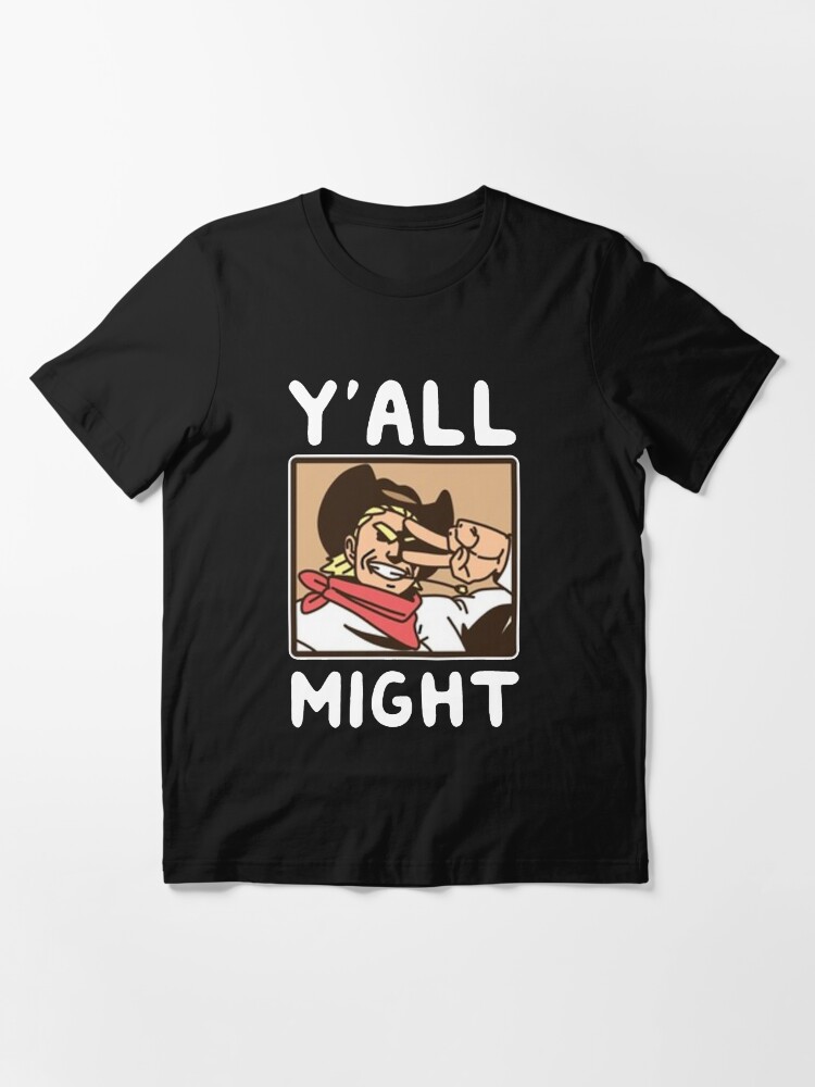 Vista alternativa de Camiseta esencial ¡Entrando por la puerta como un vaquero! Muestra tu amor por All Might