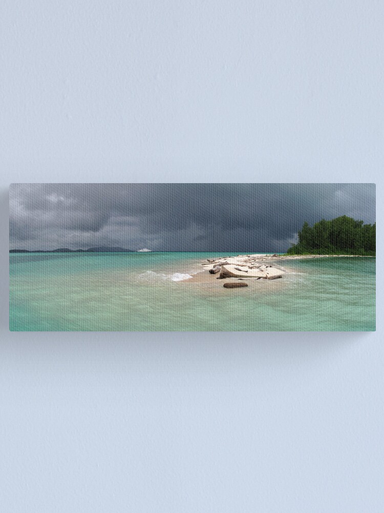 Alternate view of Squall at Hermit Atoll I Canvas Print