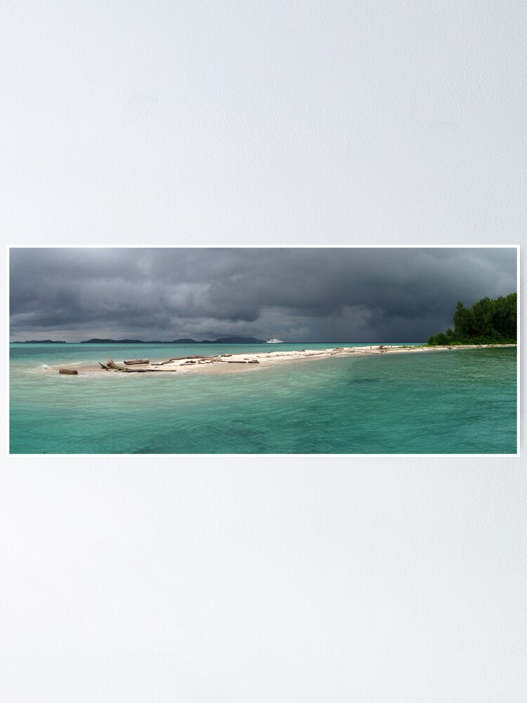 Alternate view of Squall at Hermit Atoll II Poster