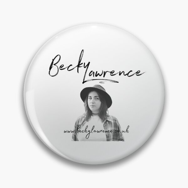Becky Lawrence Photo Logo Pin