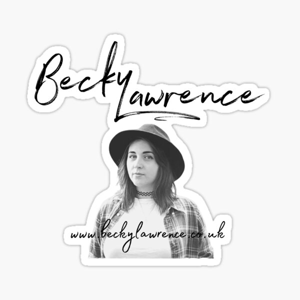 Becky Lawrence Photo Logo Sticker