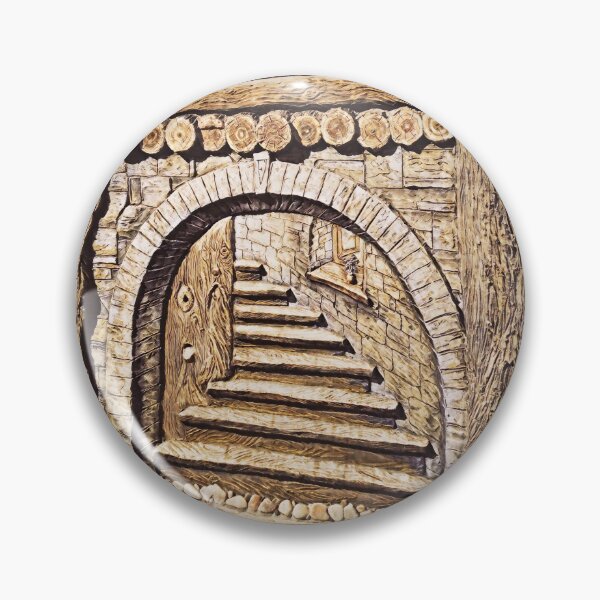 Item preview, Entrance to a forest home designed and sold by helenkaiy.