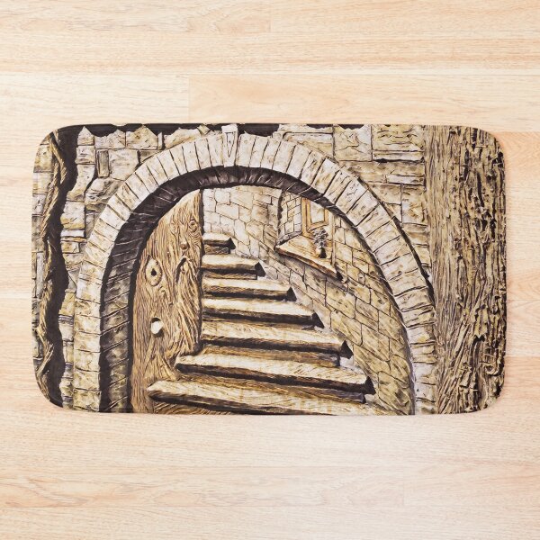 Item preview, Entrance to a forest home designed and sold by helenkaiy.