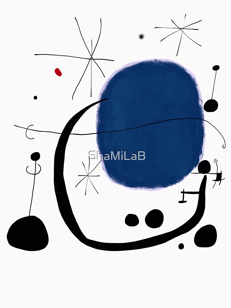 Thumbnail 7 of 7, Classic T-Shirt, Joan Mirò #9 designed and sold by ShaMiLaB.