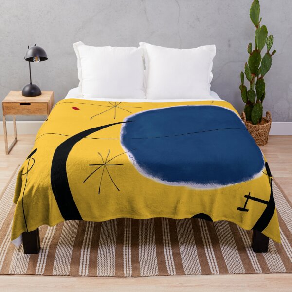 Joan Mirò #9 Throw Blanket