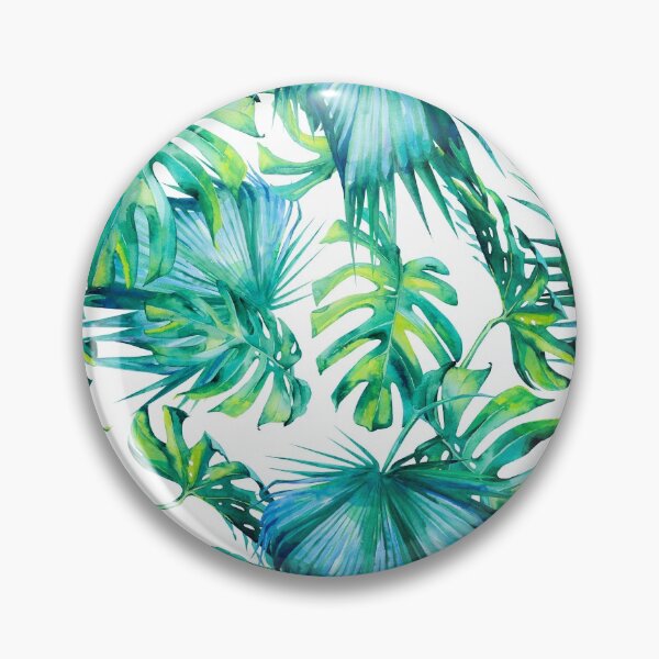 Item preview, Blue Jungle Leaves, Monstera, Palm designed and sold by Wheimay.