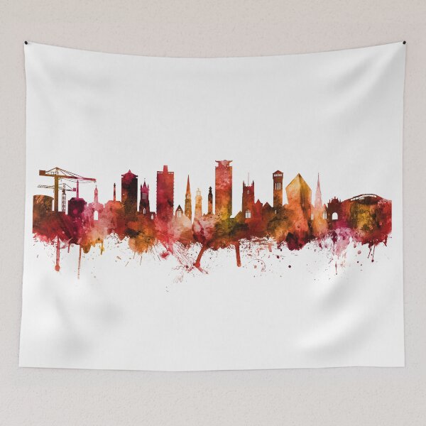 Item preview, Plymouth England Skyline designed and sold by ArtPrints.