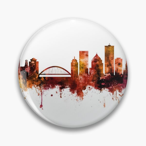 Artikelvorschau, Rochester New York Skyline entworfen und verkauft von ArtPrints.