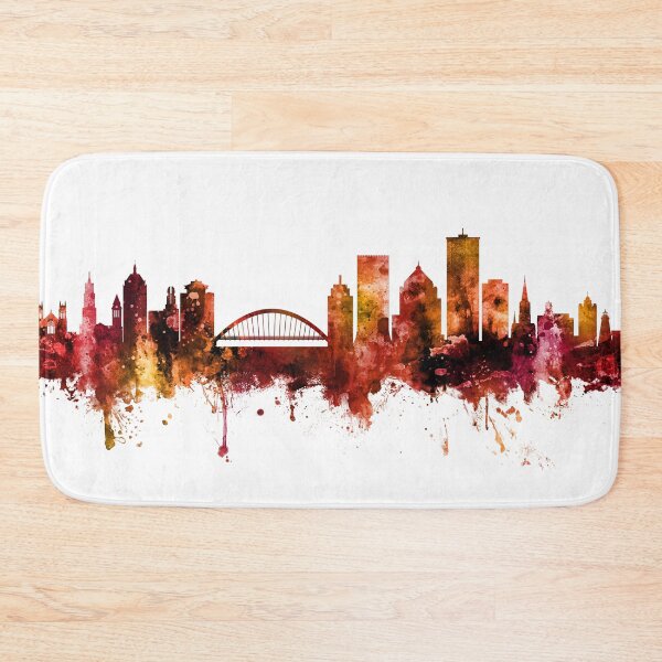 Artikelvorschau, Rochester New York Skyline entworfen und verkauft von ArtPrints.
