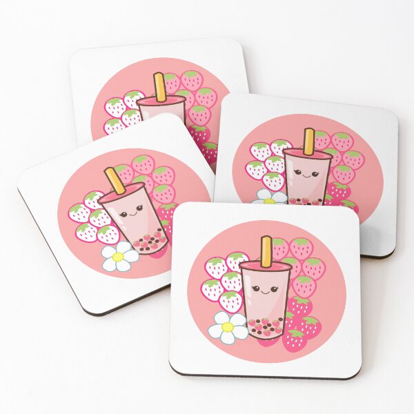 Item preview, Strawberry Bubble Milk Tea designed and sold by merchloh128.
