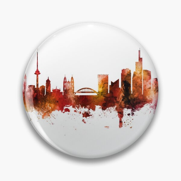 Item preview, Vilnius Lithuania Skyline designed and sold by ArtPrints.