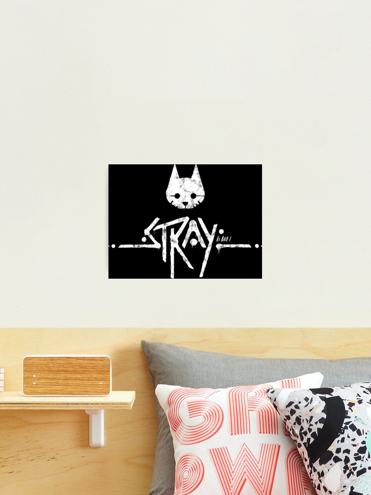 Stray Cat Game ,stray logo Art Board Print for Sale by Zoon-shop