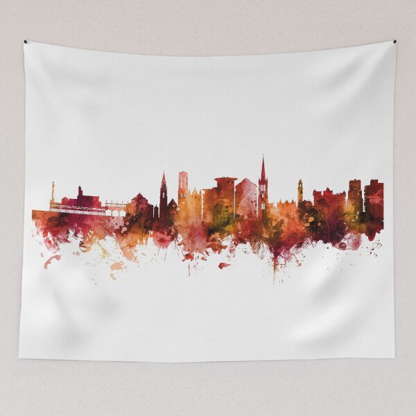 Item preview, Bournemouth England Skyline designed and sold by ArtPrints.
