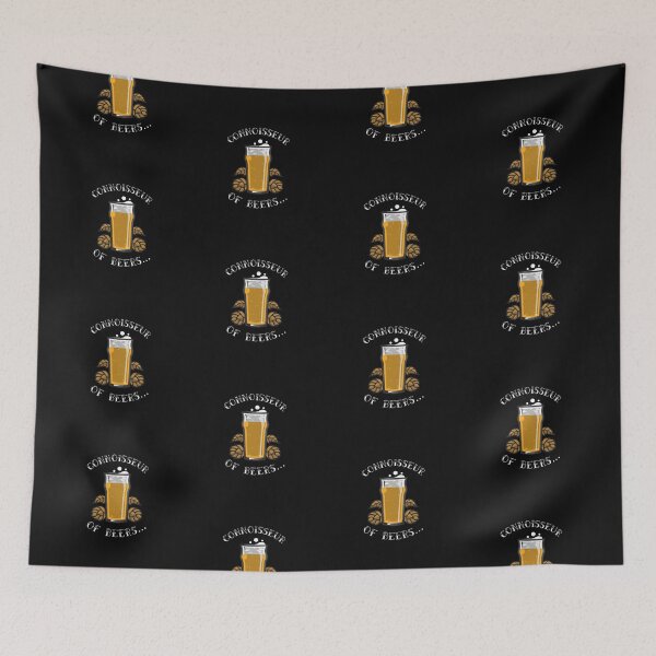 Item preview, Connoisseur of Beers. Home Brew. Beer. Funny designed and sold by shirtdan.
