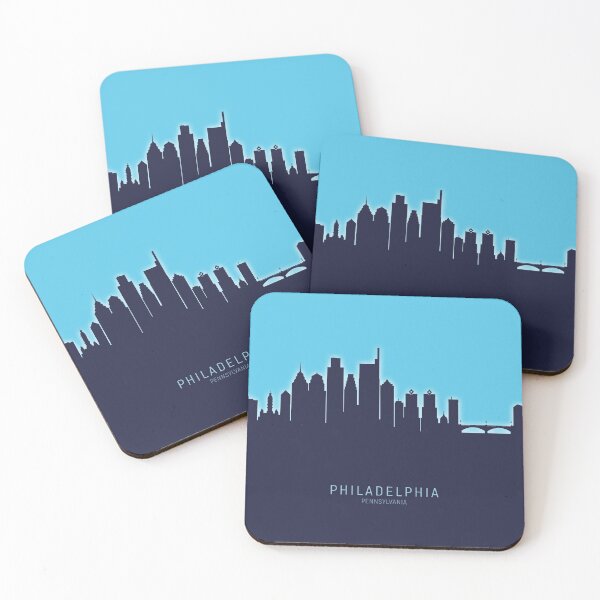 Item preview, Philadelphia Pennsylvania Skyline designed and sold by ArtPrints.