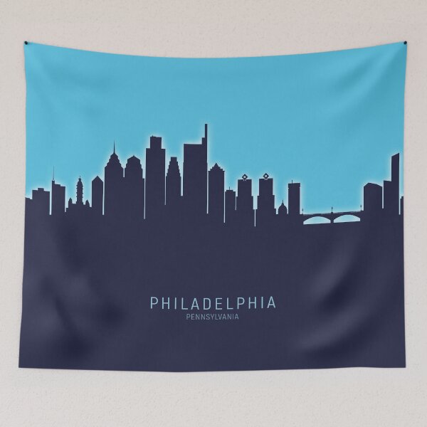 Item preview, Philadelphia Pennsylvania Skyline designed and sold by ArtPrints.