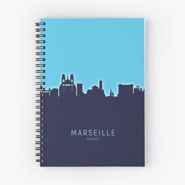 Item preview, Marseille France Skyline designed and sold by ArtPrints.