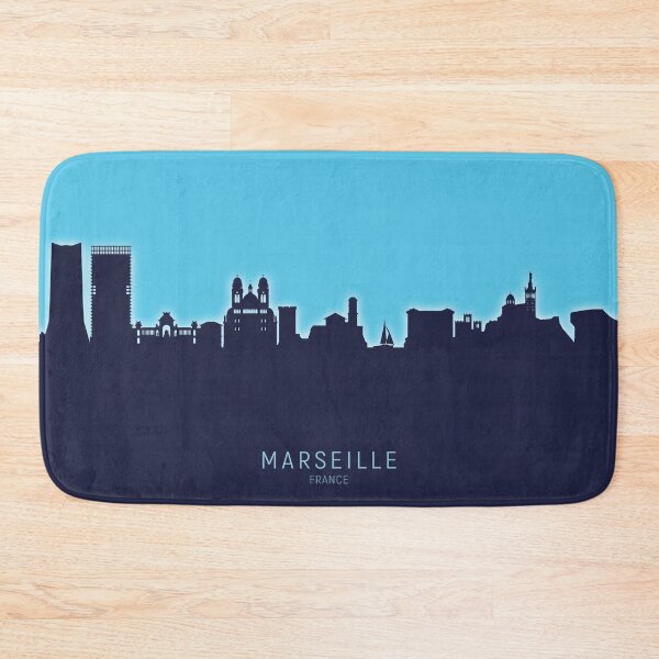 Item preview, Marseille France Skyline designed and sold by ArtPrints.