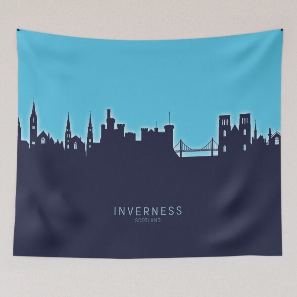 Item preview, Inverness Scotland Skyline designed and sold by ArtPrints.