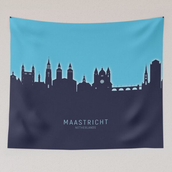 Item preview, Maastricht The Netherlands Skyline designed and sold by ArtPrints.
