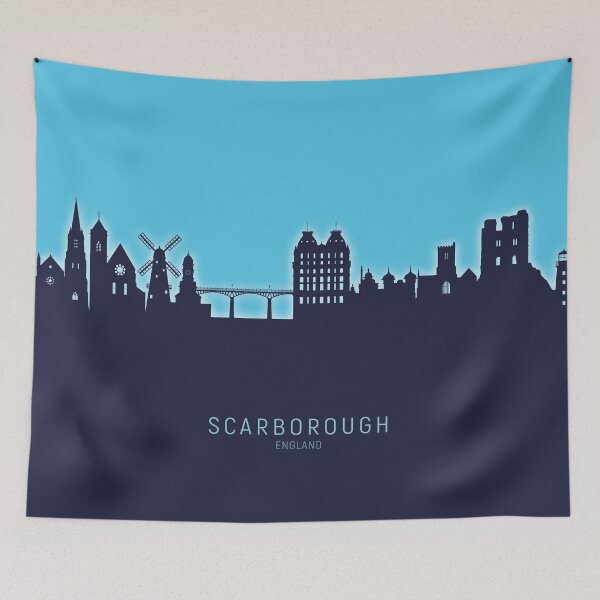 Item preview, Scarborough England Skyline designed and sold by ArtPrints.