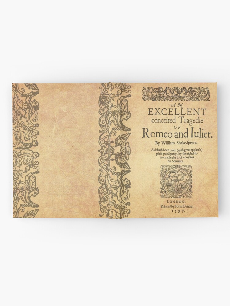 Vista alternativa de Cuaderno de tapa dura Shakespeare, Romeo and Juliet 1597