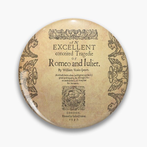 Item preview, Shakespeare, Romeo and Juliet 1597 designed and sold by bibliotee.
