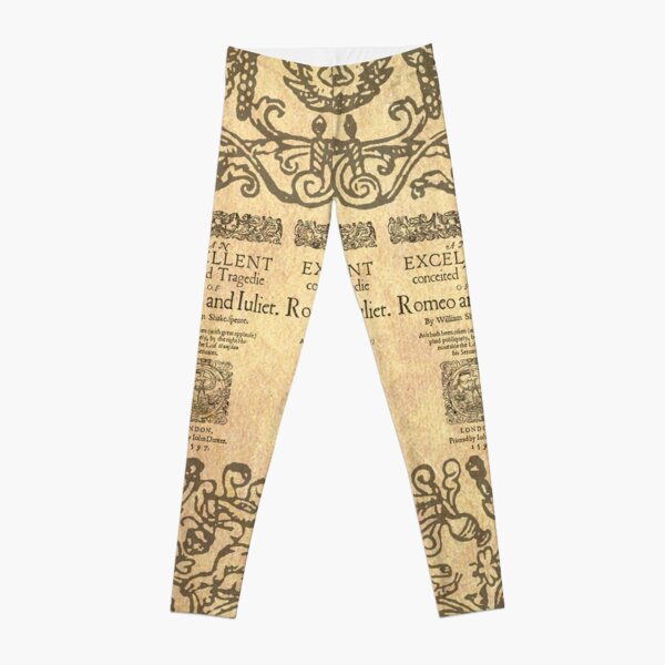 Shakespeare, Romeo and Juliet 1597 Leggings