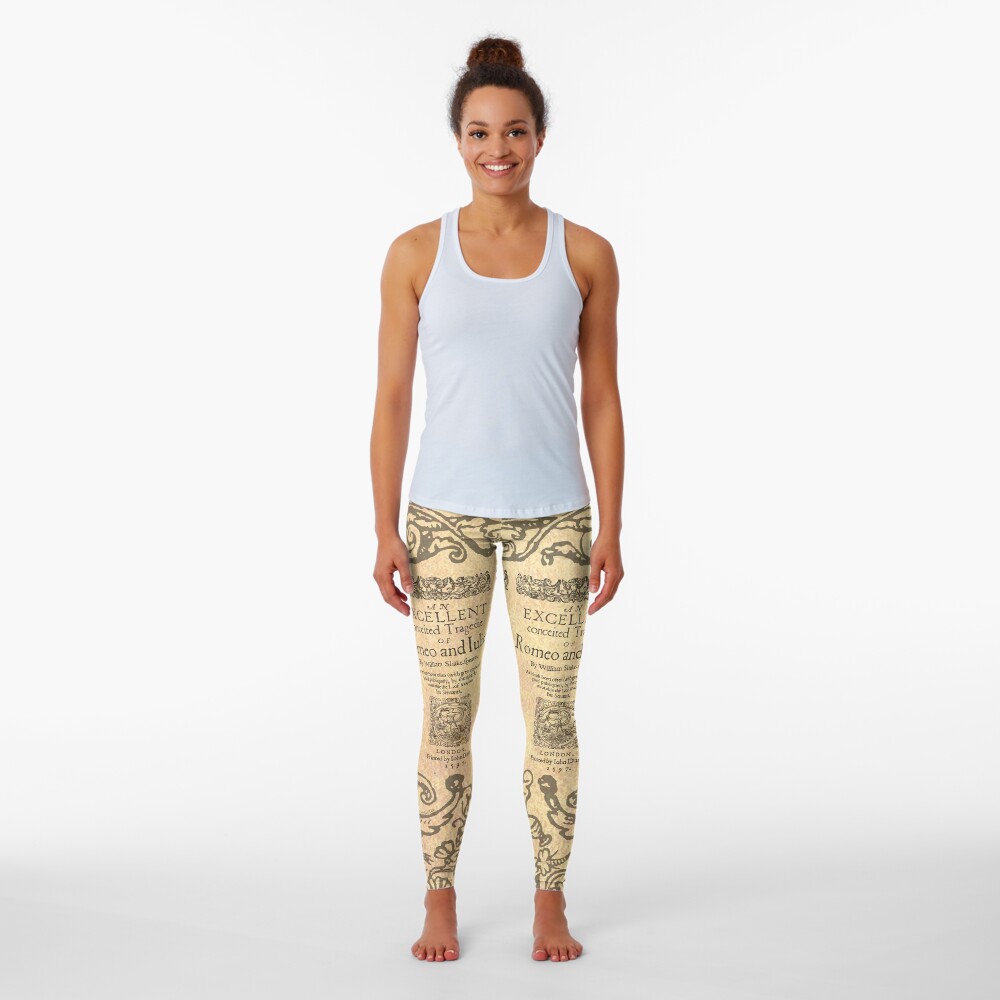 Shakespeare, Romeo and Juliet 1597 Leggings