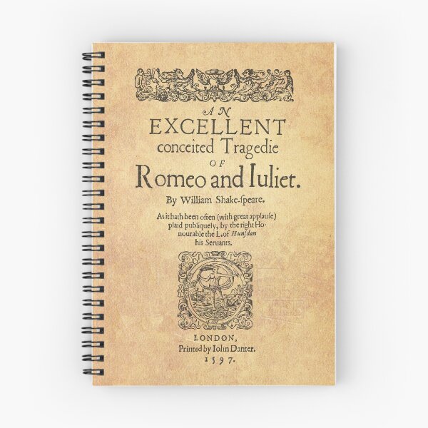 Item preview, Shakespeare, Romeo and Juliet 1597 designed and sold by bibliotee.