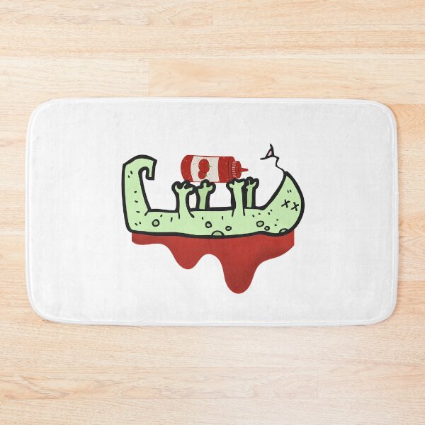 Item preview, Pocket Dead Lizard Holding Ketchup designed and sold by itismimi.