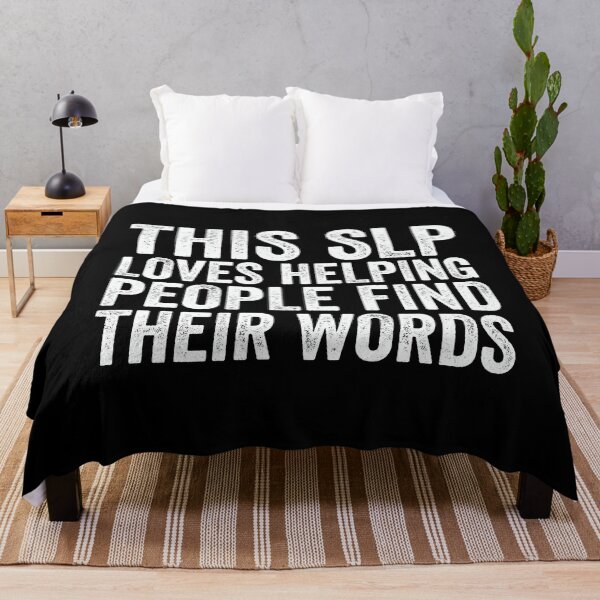 Item preview, This SLP Loves Helping People Find Their Words Shirt designed and sold by 14thFloor.