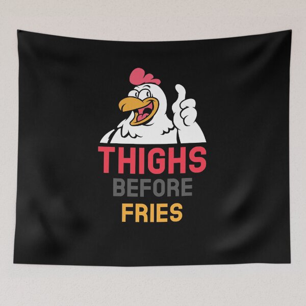 Item preview, Chicken Thighs Before Fries BBQ designed and sold by AndApArt.