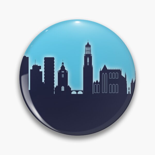 Item preview, Utrecht The Netherlands Skyline designed and sold by ArtPrints.