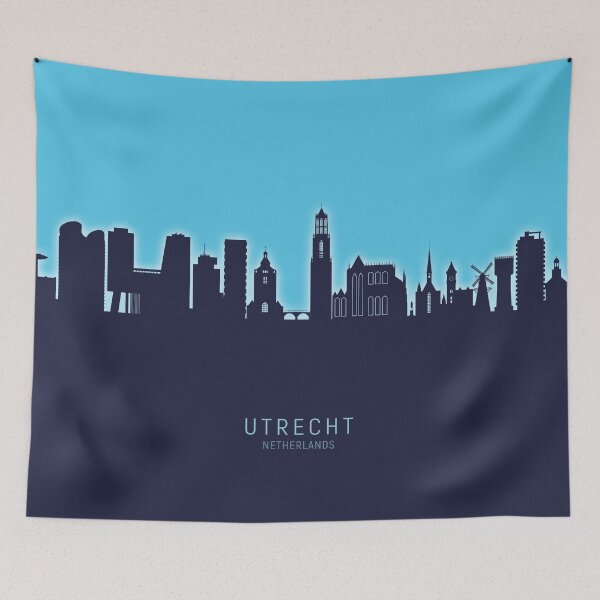 Item preview, Utrecht The Netherlands Skyline designed and sold by ArtPrints.