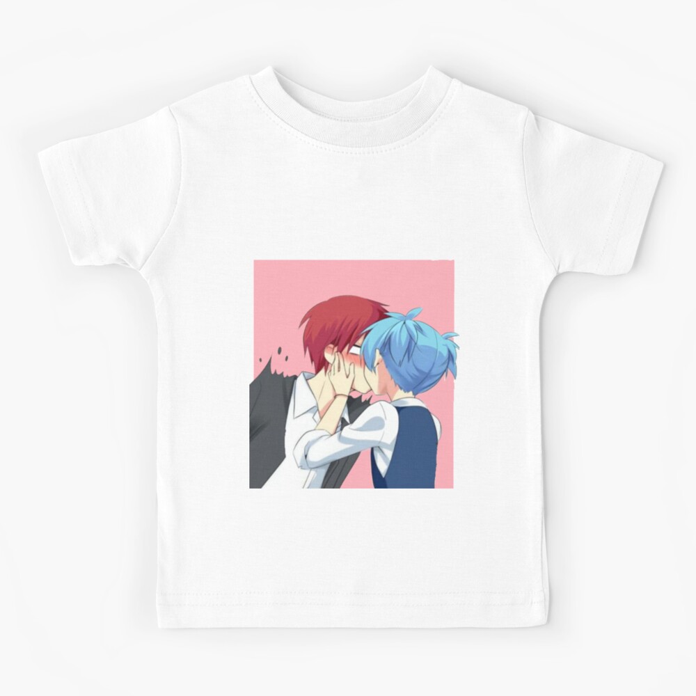 assassination classroom karma x nagisa kids t shirt by shindouart redbubble redbubble