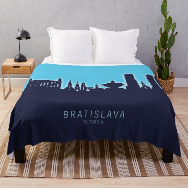 Item preview, Bratislava Slovakia Skyline designed and sold by ArtPrints.