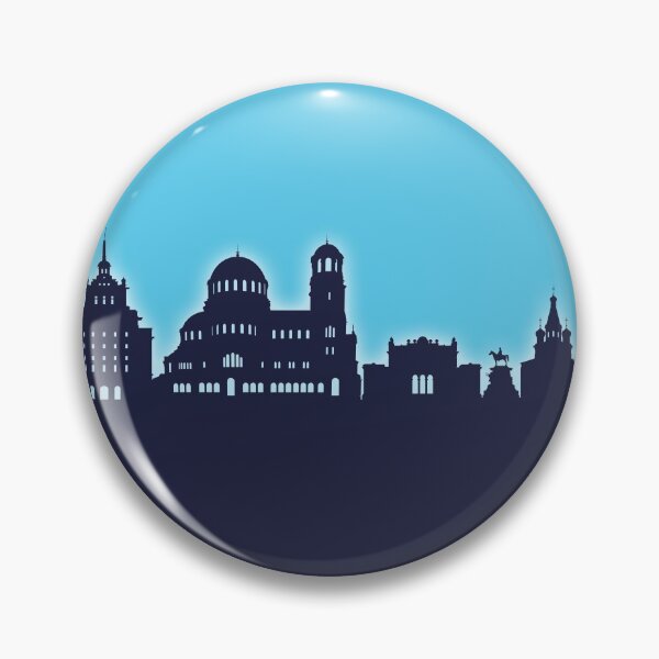 Item preview, Sofia Bulgaria Skyline designed and sold by ArtPrints.