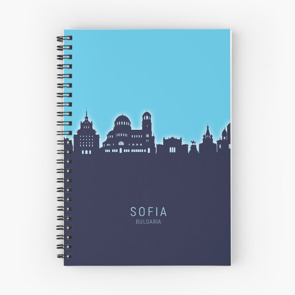 Item preview, Sofia Bulgaria Skyline designed and sold by ArtPrints.